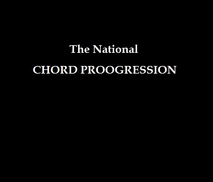 CHORDS – The National – Day I Die Chord Progression on Piano, Guitar, Ukulele and Keyboard…