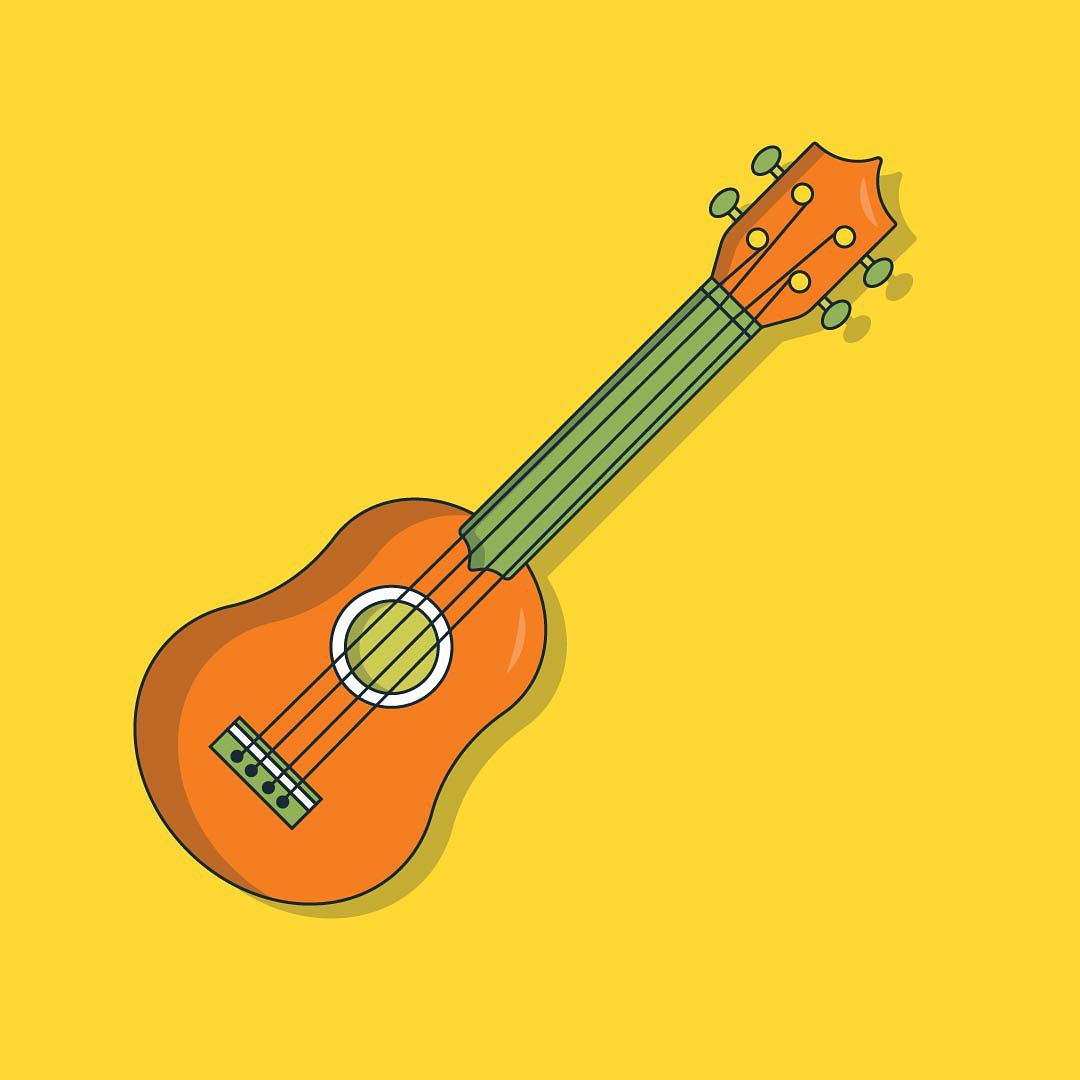 Picture of ukulele on yalle media